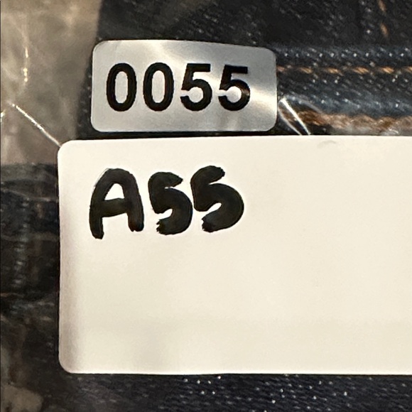 Women’s Kate & Mallory Dark Wash Stretch Denim Wide Leg Boot Cut Jeans - Picture 8 of 8